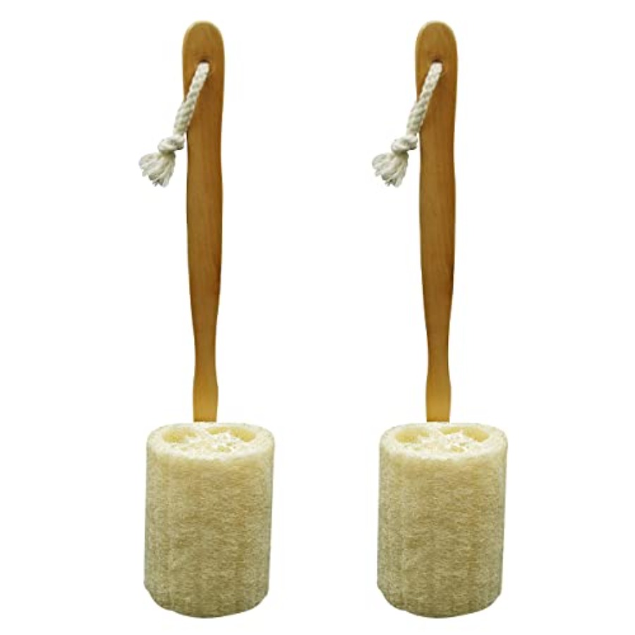 Body Loofah Natural - Natural Exfoliating Loofah Luffa Loofa Back