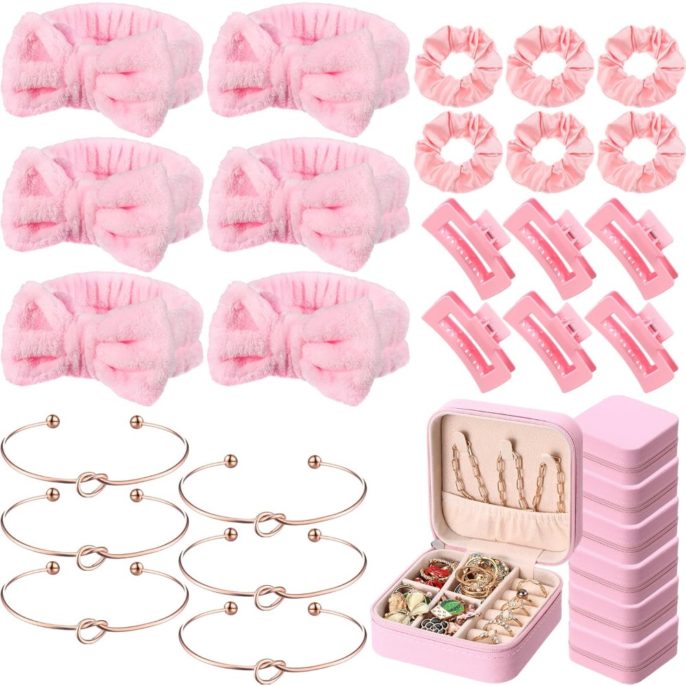 2-12 Sets Pink Fabric Spa Brid - W Spa & Wellness avis et prix