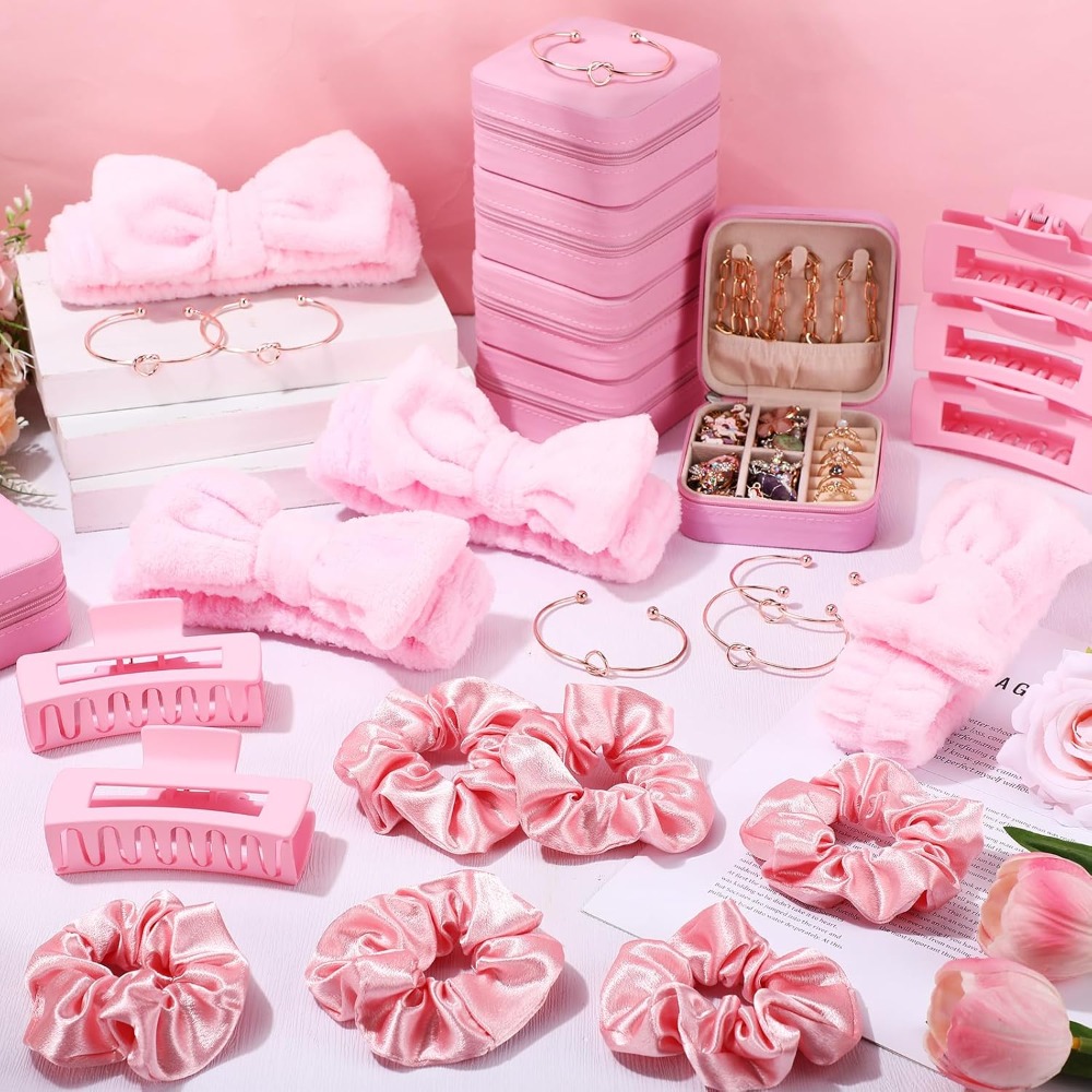 2-12 Sets Pink Fabric Spa Brid - W Spa & Wellness avis et prix