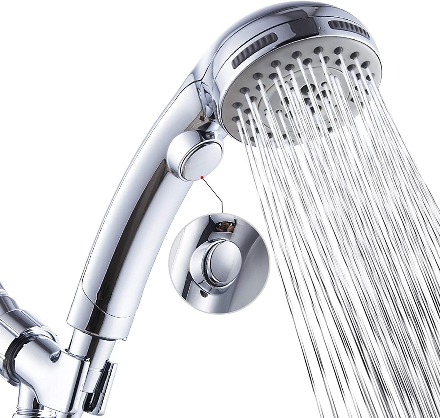 High Pressure Shower Head with - Spa & Wellness Jura Resort Centre De Loisirs Des Franches Montagnes avis et prix