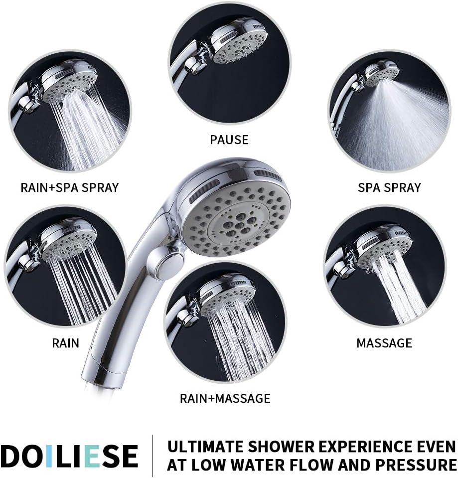 High Pressure Shower Head with - Spa & Wellness Jura Resort Centre De Loisirs Des Franches Montagnes avis et prix