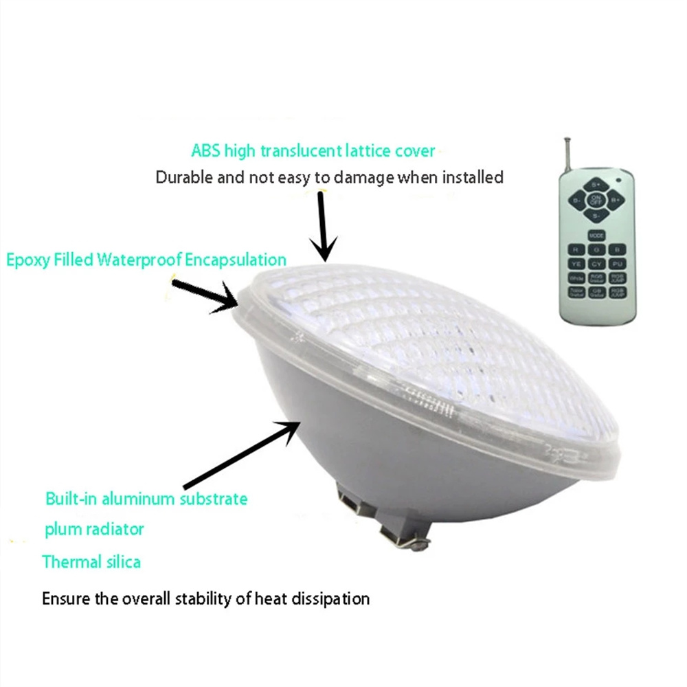 45W 25W PAR56 RGB LED Swimming - Xy Spa & Wellness George Town avis et prix