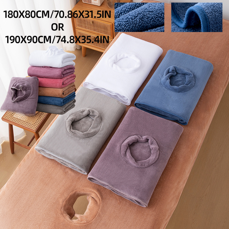 1Pc Beauty Bed Sheet with Hole - Spa Wellness Beauty avis et prix