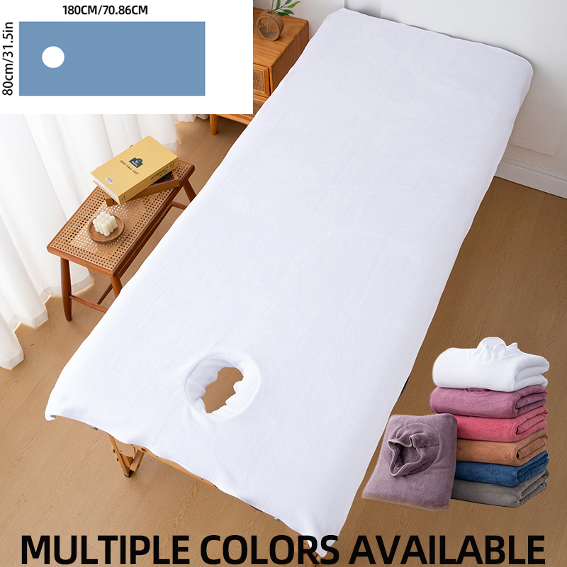 1Pc Beauty Bed Sheet with Hole - Spa Wellness Beauty avis et prix