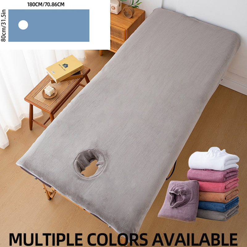 1Pc Beauty Bed Sheet with Hole - Spa Wellness Beauty avis et prix