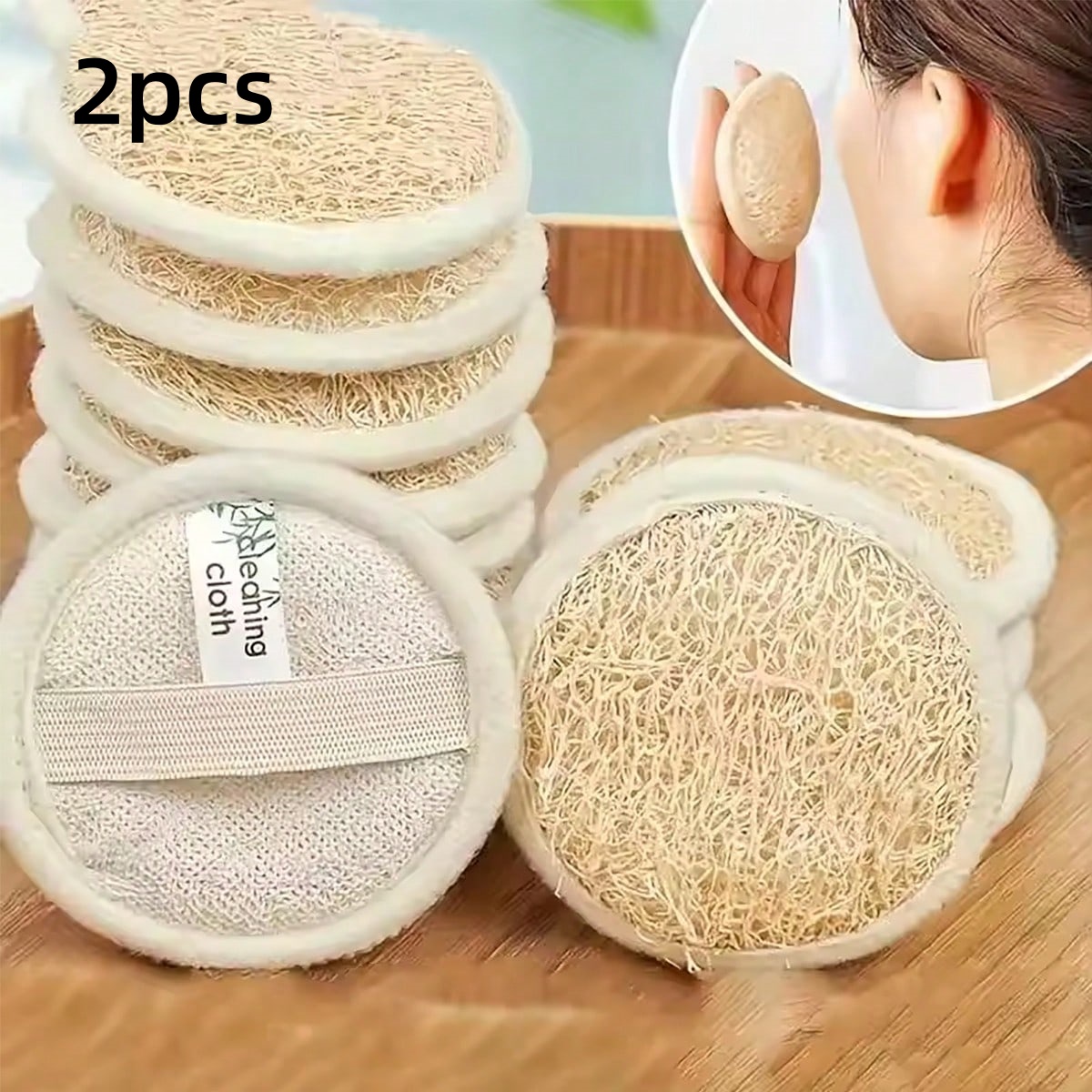 Natural Loofah Sponge Gentle E - Body Loofah Natural avis et prix