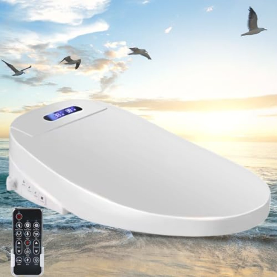 Electric Bidet Toilet Seat wit - Spa & Wellness Jura Resort Centre De Loisirs Des Franches Montagnes avis et prix