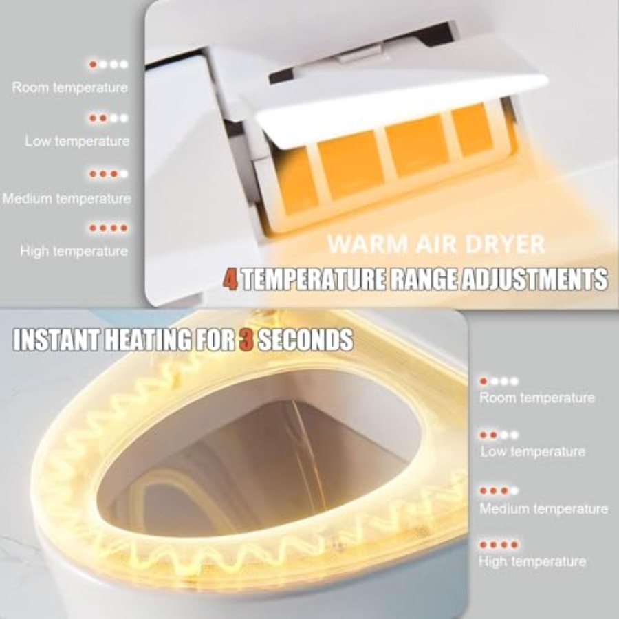 Electric Bidet Toilet Seat wit - Spa & Wellness Jura Resort Centre De Loisirs Des Franches Montagnes avis et prix