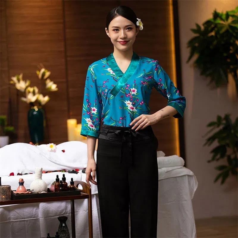 Pattern Top Slim Fit Technicia - Spa Wellness Beauty avis et prix