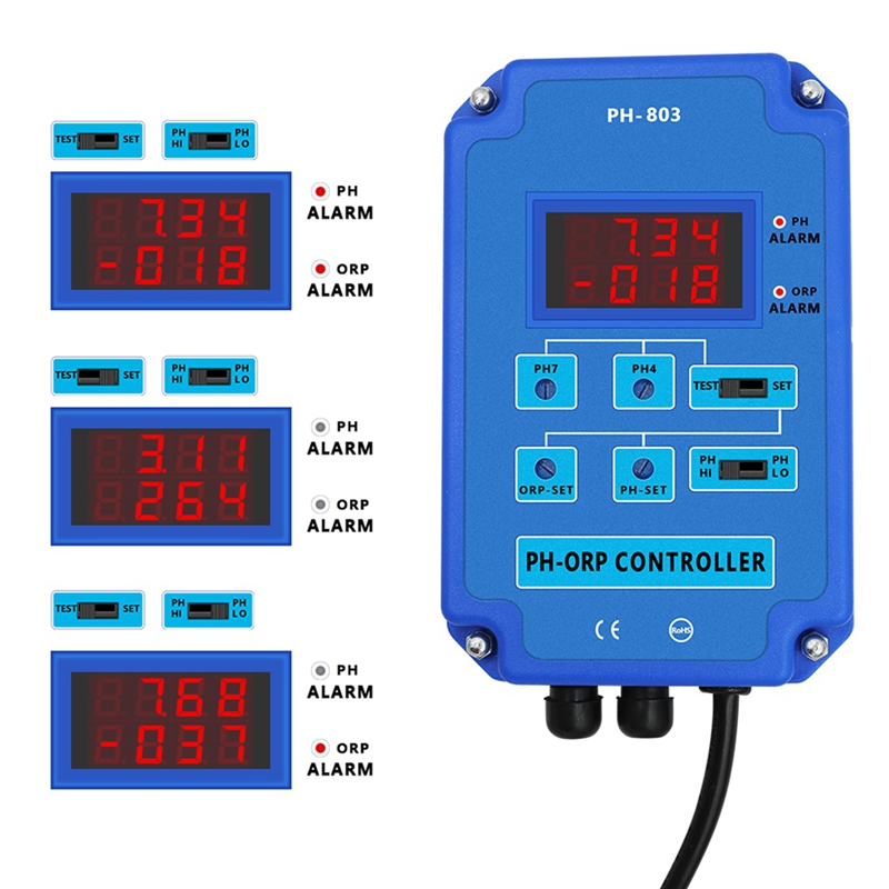 Digital 2&1 PH ORP Monitor Red - W Spa & Wellness avis et prix