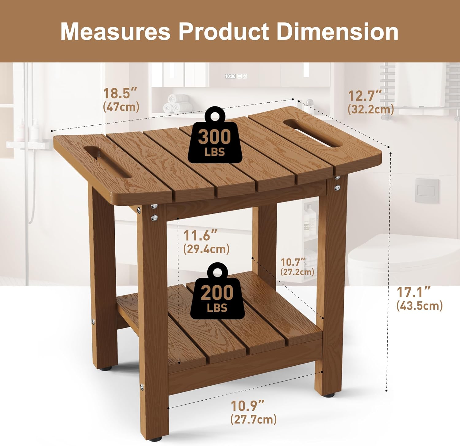 Shower Benches for Inside Show - W Spa & Wellness avis et prix