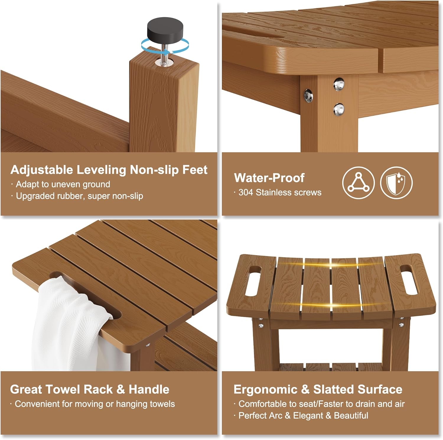 Shower Benches for Inside Show - W Spa & Wellness avis et prix