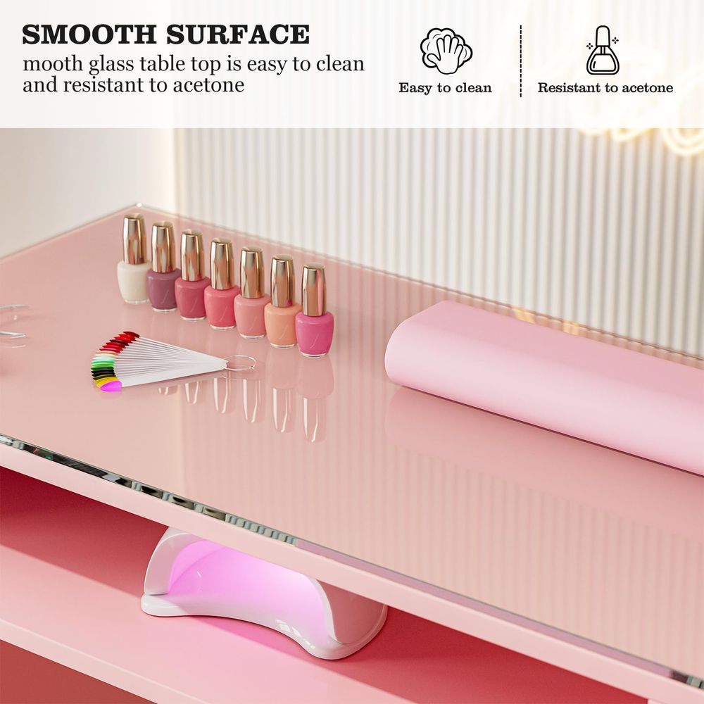 Manicure Table for Nail Tech w - W Spa & Wellness avis et prix