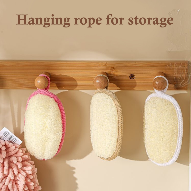 1 Pc Eco-Friendly Natural Loof - Body Loofah Natural avis et prix
