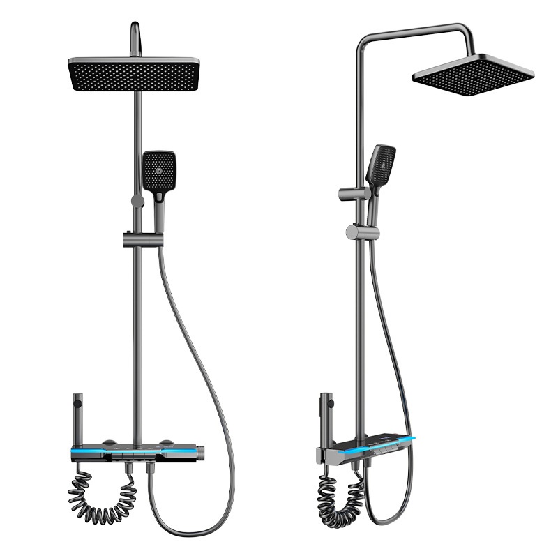 Grey Gun Shower Set Luxury Hot - Spa & Wellness Jura Resort Centre De Loisirs Des Franches Montagnes avis et prix