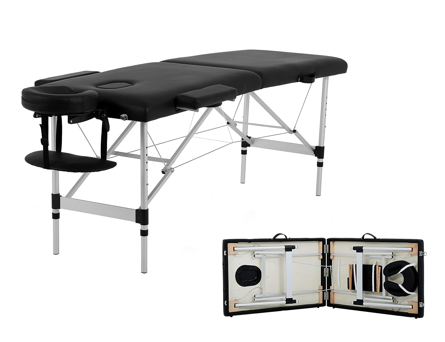 73in Aluminium Portable Massag - W Spa & Wellness avis et prix