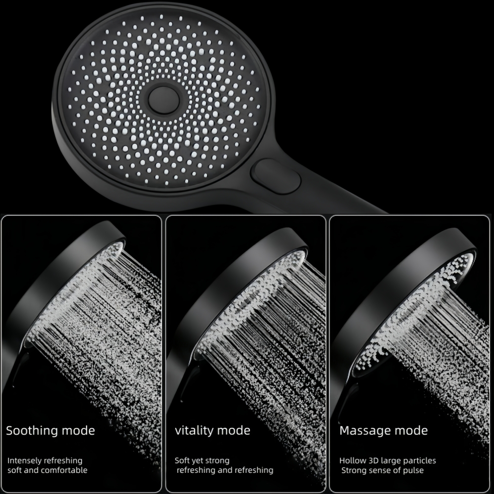 Large 130mm Handheld Shower He - Spa & Wellness Hotel Diament Ustroń Zdjęcia avis et prix