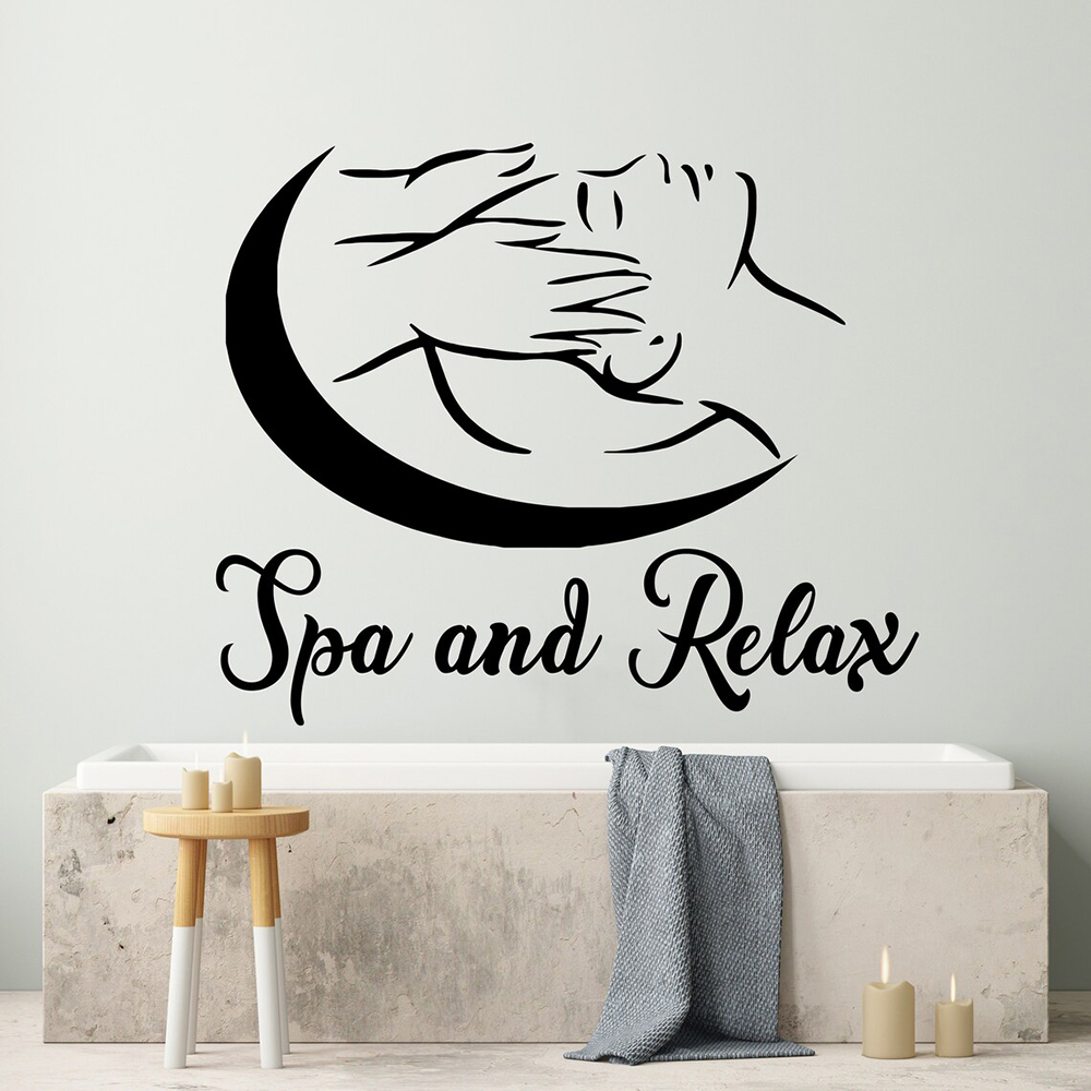 SPA Beauty Salon Wall Decals S - Spa Wellness Beauty avis et prix