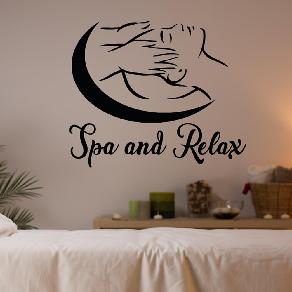 SPA Beauty Salon Wall Decals S - Spa Wellness Beauty avis et prix
