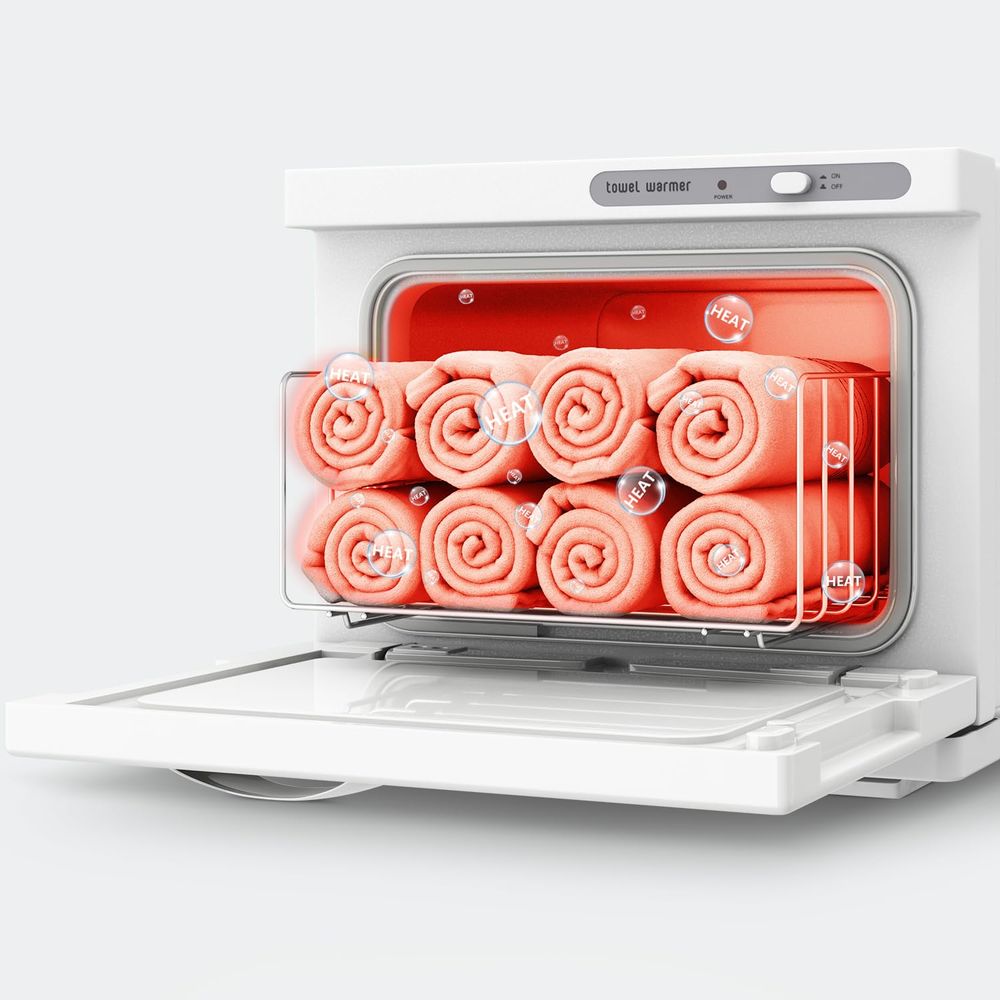 Compact 8L White Towel Warmer  - Spa & Wellness Jura Resort Centre De Loisirs Des Franches Montagnes avis et prix