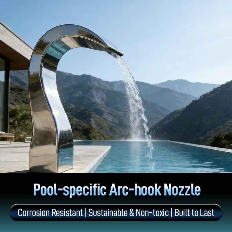 Stainless Steel Arc Hook Nozzl - Spa & Wellness Jura Resort Centre De Loisirs Des Franches Montagnes avis et prix