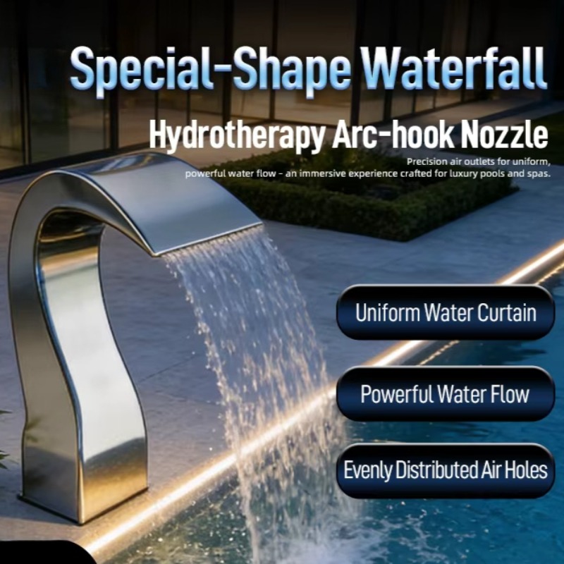 Stainless Steel Arc Hook Nozzl - Spa & Wellness Jura Resort Centre De Loisirs Des Franches Montagnes avis et prix