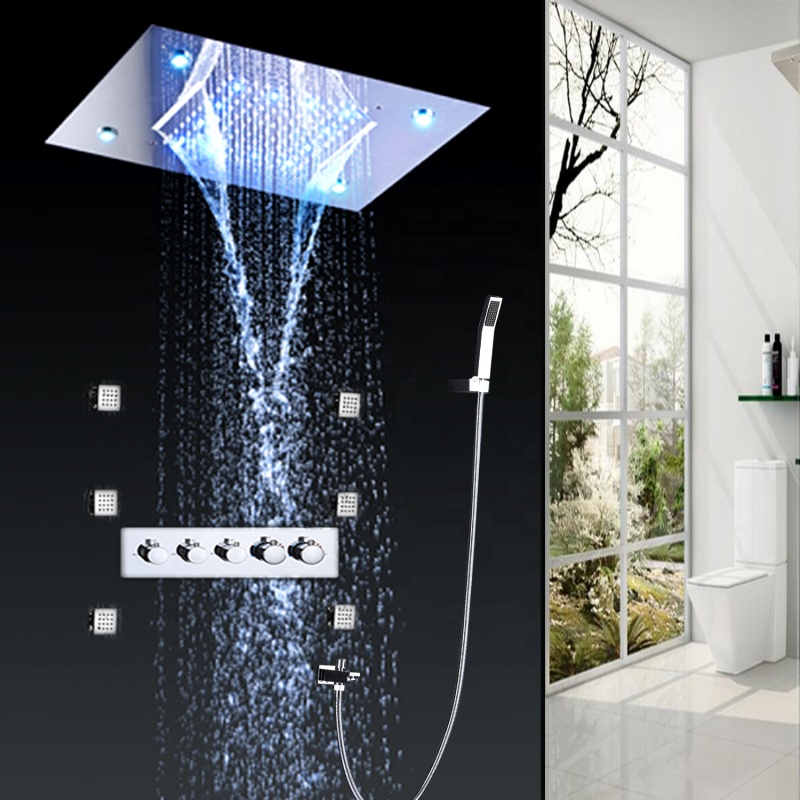Brass Hot Cold Four Handle Sho - Spa & Wellness Jura Resort Centre De Loisirs Des Franches Montagnes avis et prix