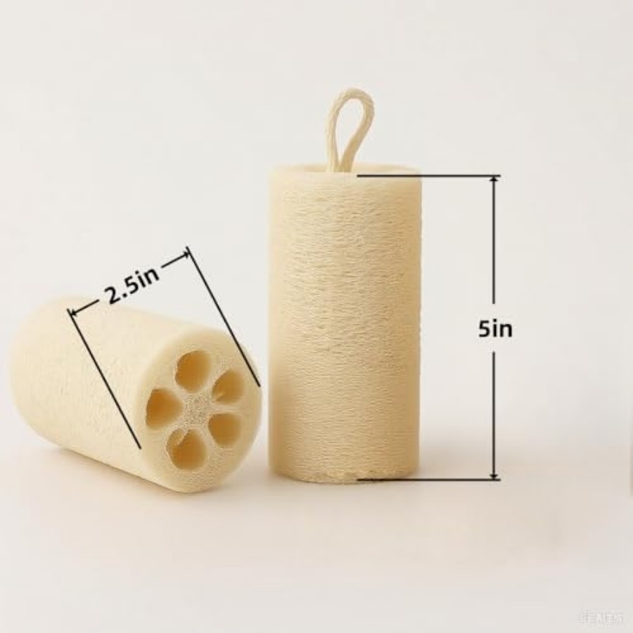 Loofah Body Scrubber Sponge 4- - Body Loofah Natural avis et prix