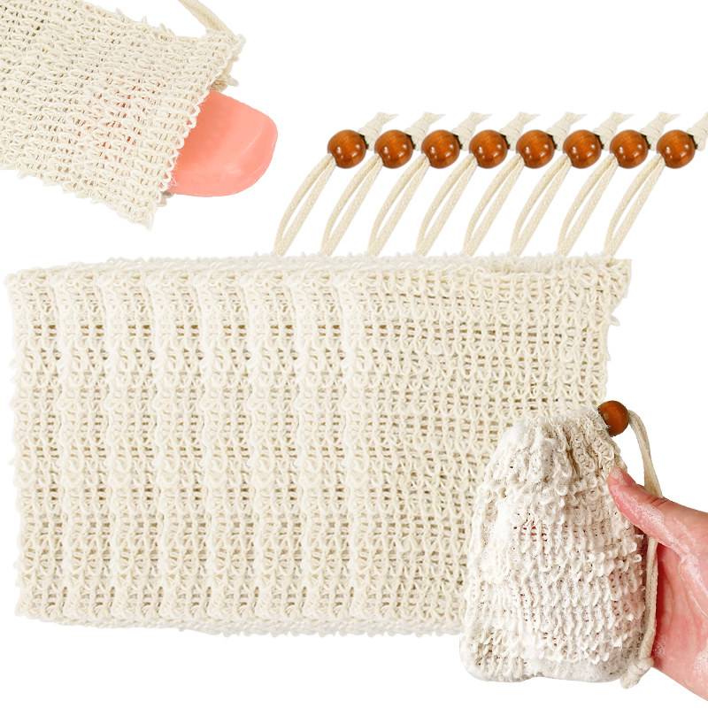 5-50Pcs Natural Sisal Soap Sav - Body Loofah Natural avis et prix