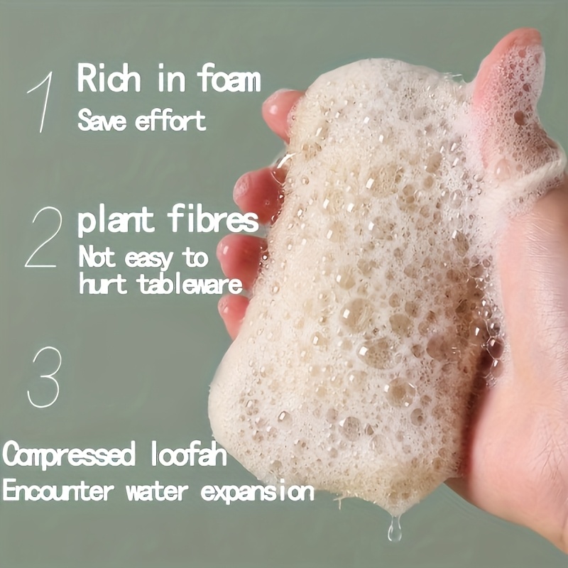 6pcs Natural Loofah Exfoliatin - Body Loofah Natural avis et prix