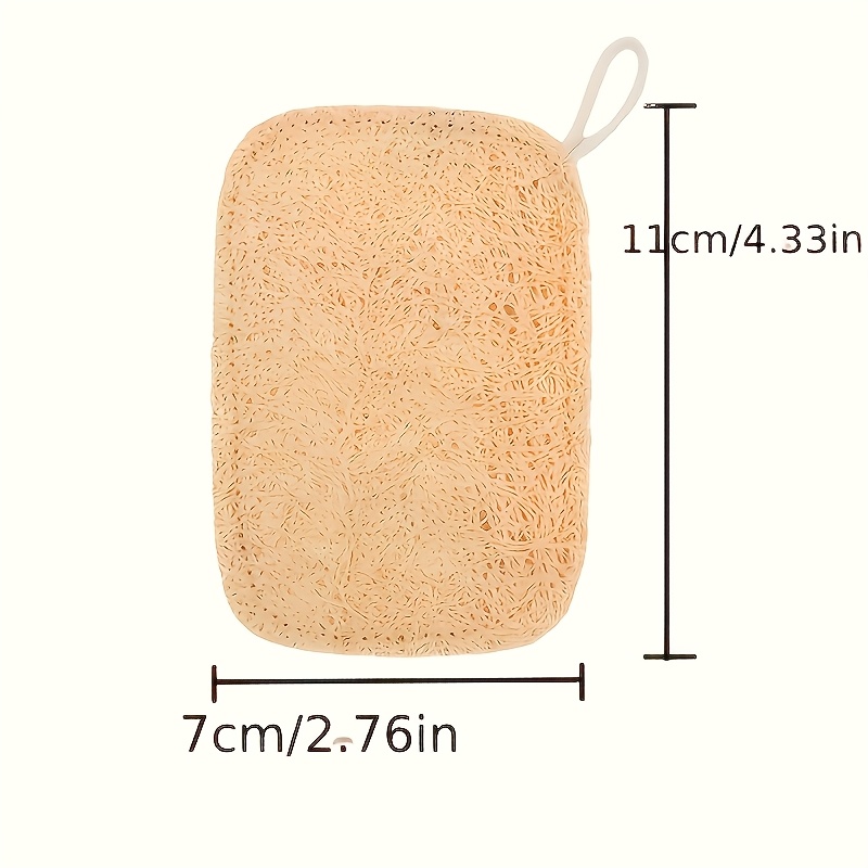 6pcs Natural Loofah Exfoliatin - Body Loofah Natural avis et prix