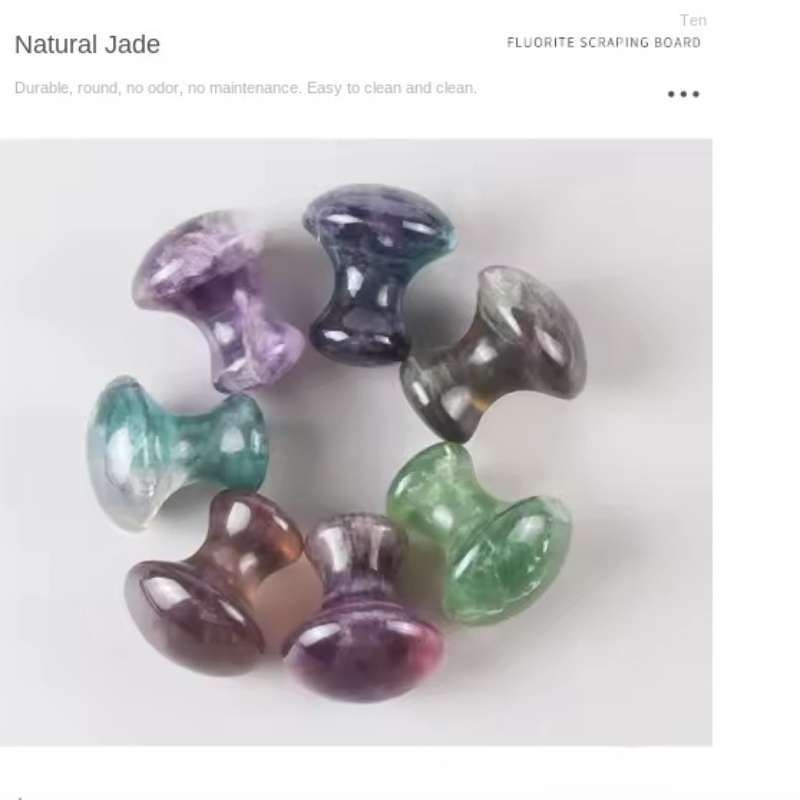 Natural Jade Massager Fluorite - Spa Wellness Beauty avis et prix