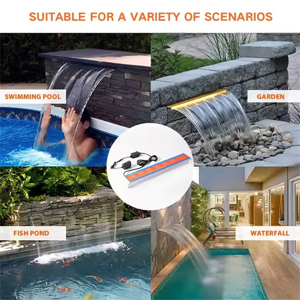 600MM DC12V Underwater Waterfa - Xy Spa & Wellness George Town avis et prix
