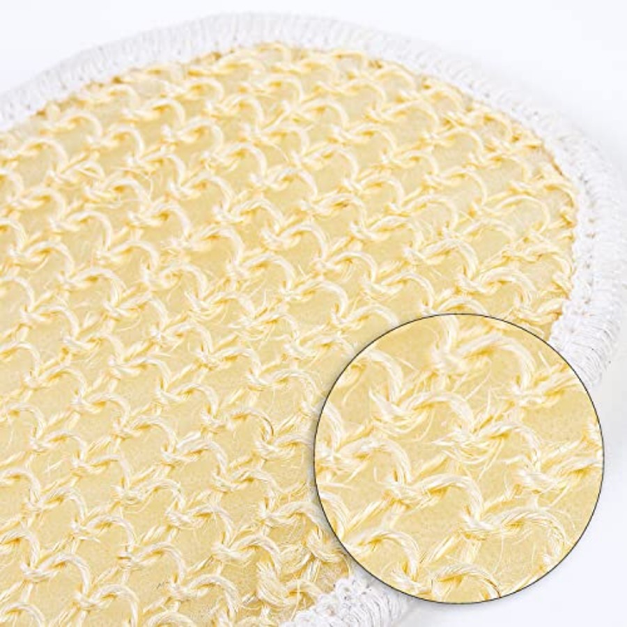 Natural Exfoliating Loofah Pad - Body Loofah Natural avis et prix