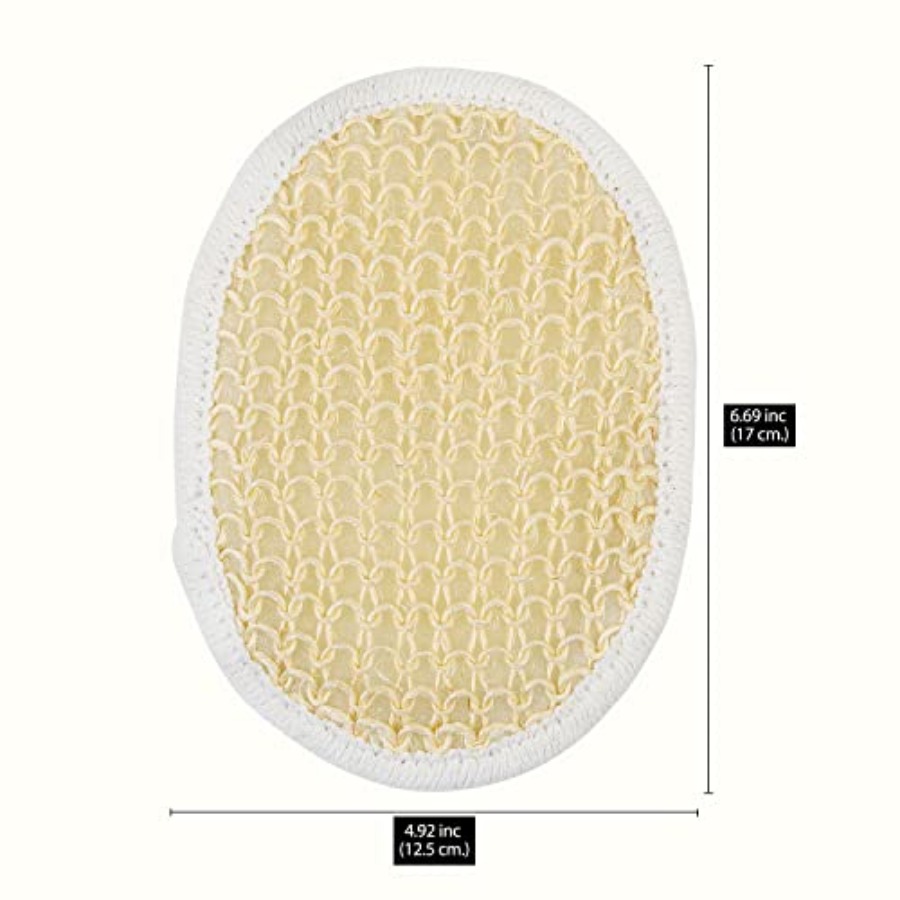 Natural Exfoliating Loofah Pad - Body Loofah Natural avis et prix