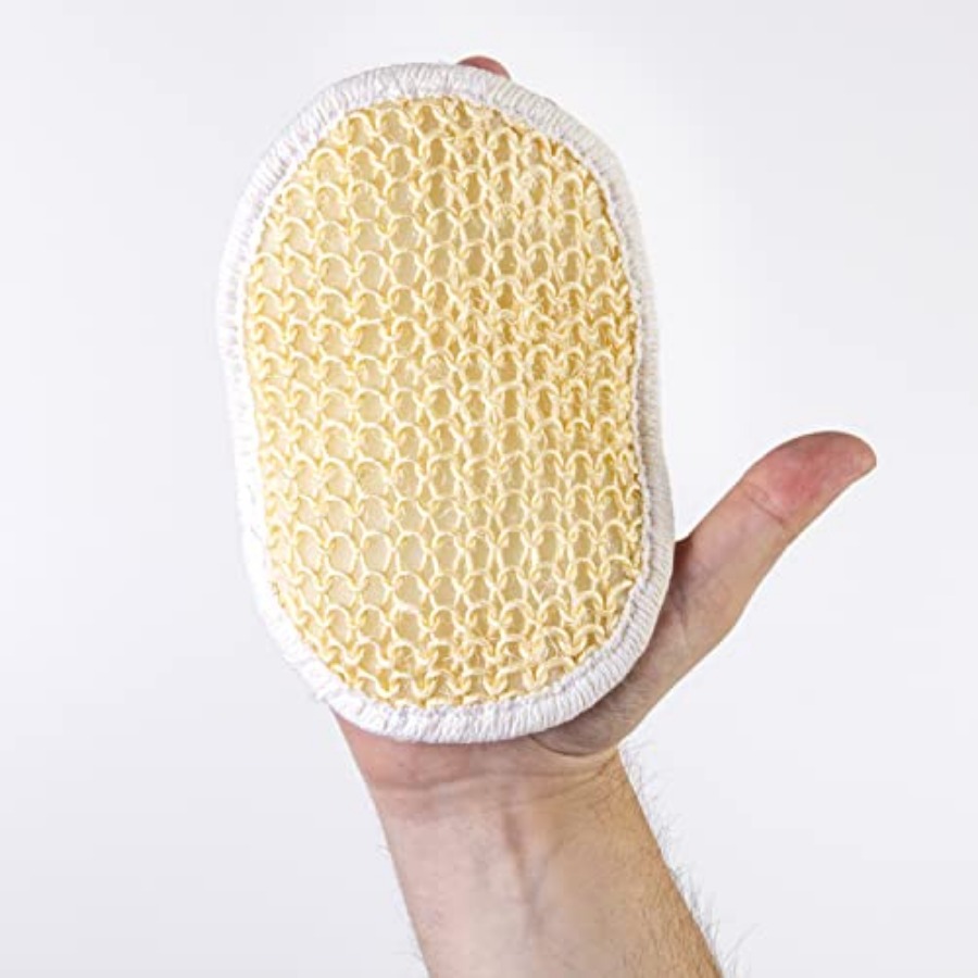 Natural Exfoliating Loofah Pad - Body Loofah Natural avis et prix