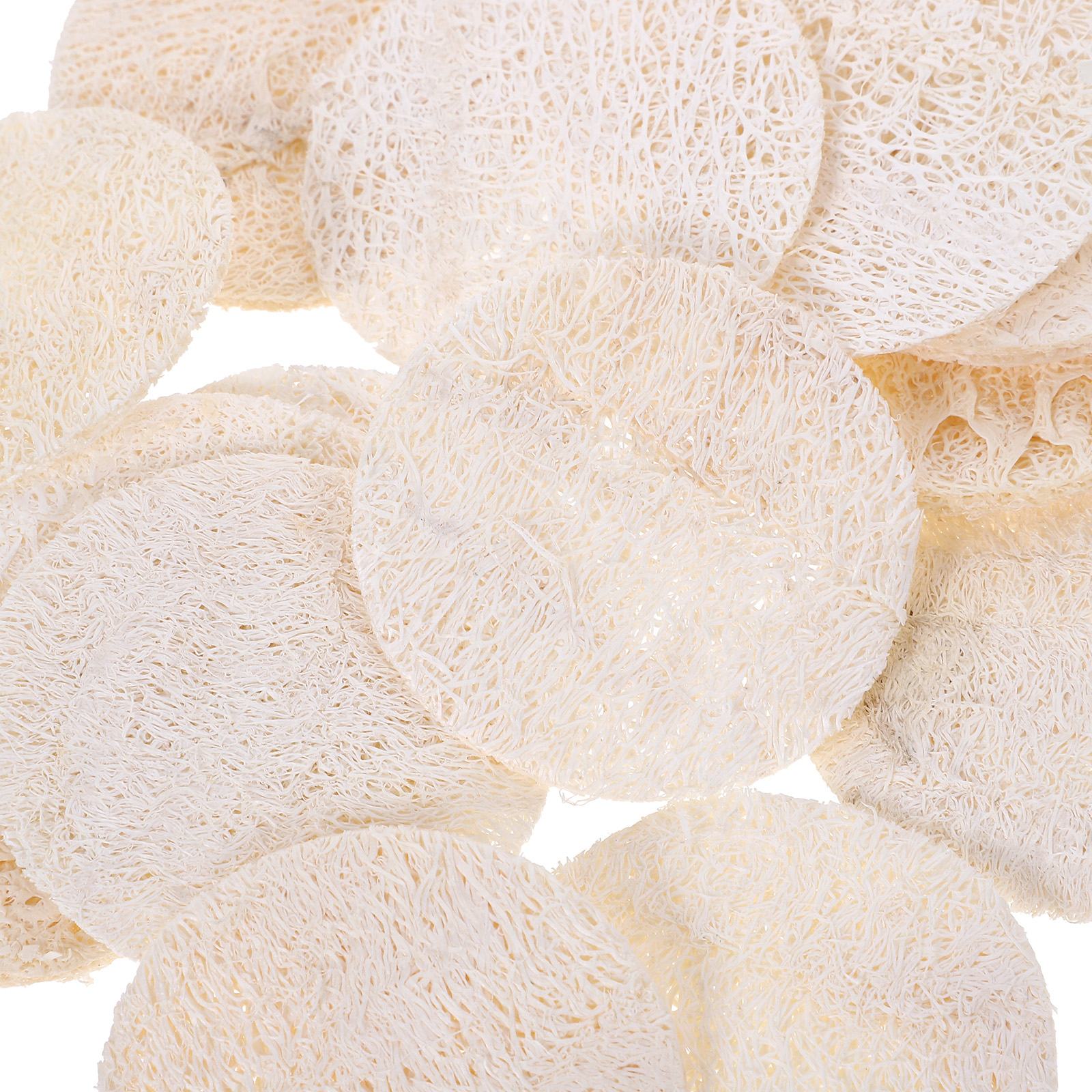 18Pcs Natural Loofah Sponge Ex - Body Loofah Natural avis et prix